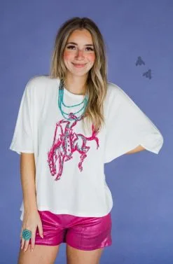 2 Fly Co. Shiney Show Off Top