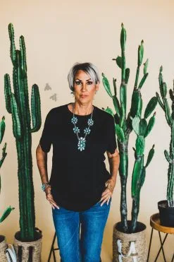 2 Fly Co. The Basic Black Top