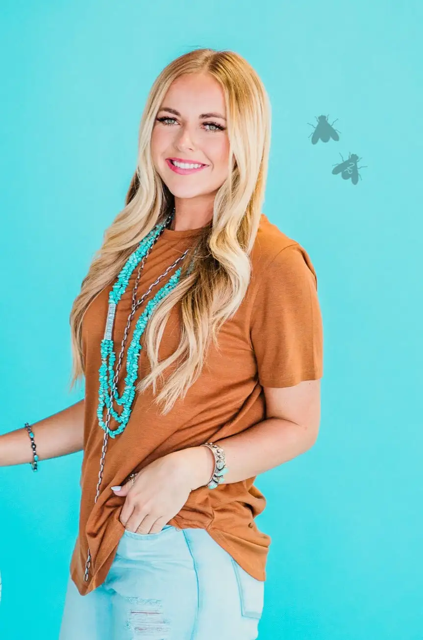 2 Fly Co. The Basic Rust Top 4 2 Fly Co. The Basic Rust Top - Image 2