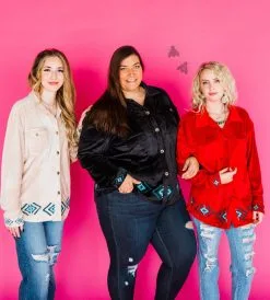 2 Fly Co. Kingman Shacket Black -Clothing Women's Clothing/Brgs sales store 2FlyCo529