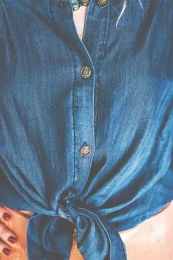 2 Fly Co. The Cowboy Blues Shirt -Clothing Women's Clothing/Brgs sales store 2FlyCocowboyblues153 1