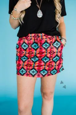 2 Fly Co. Watermelon Crawl Skort