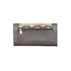American West Santa Fe Hand Woven Tapestry Ladies Tri-Fold Wallet -Clothing Women's Clothing/Brgs sales store 6140282back 1