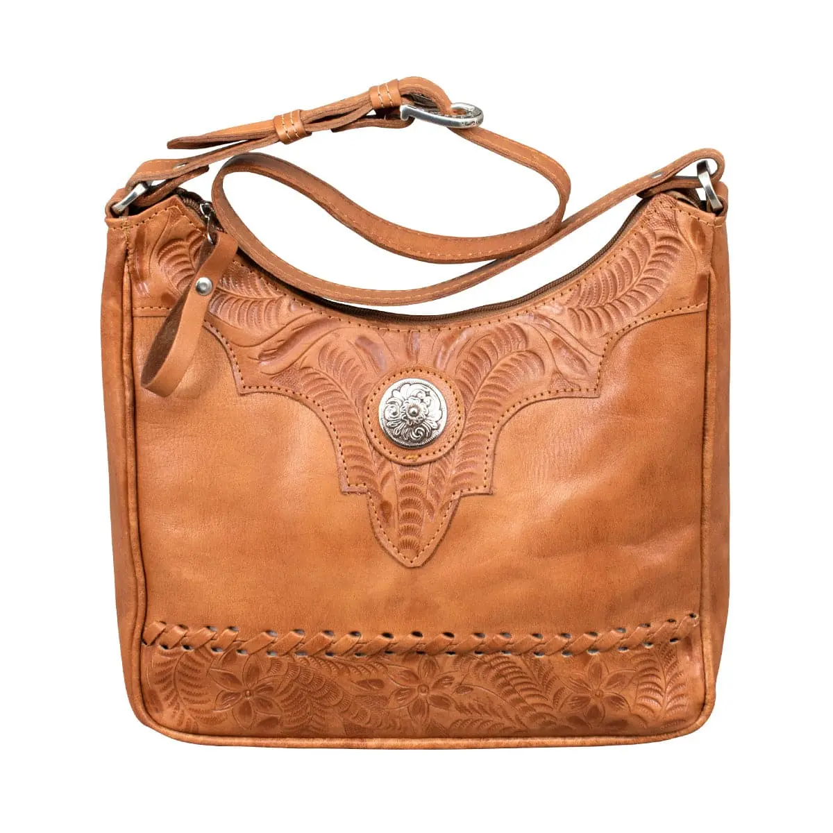 American West Annie's Secret Golden Tan Concealed Carry Purse 3 American West Annie's Secret Golden Tan Concealed Carry Purse