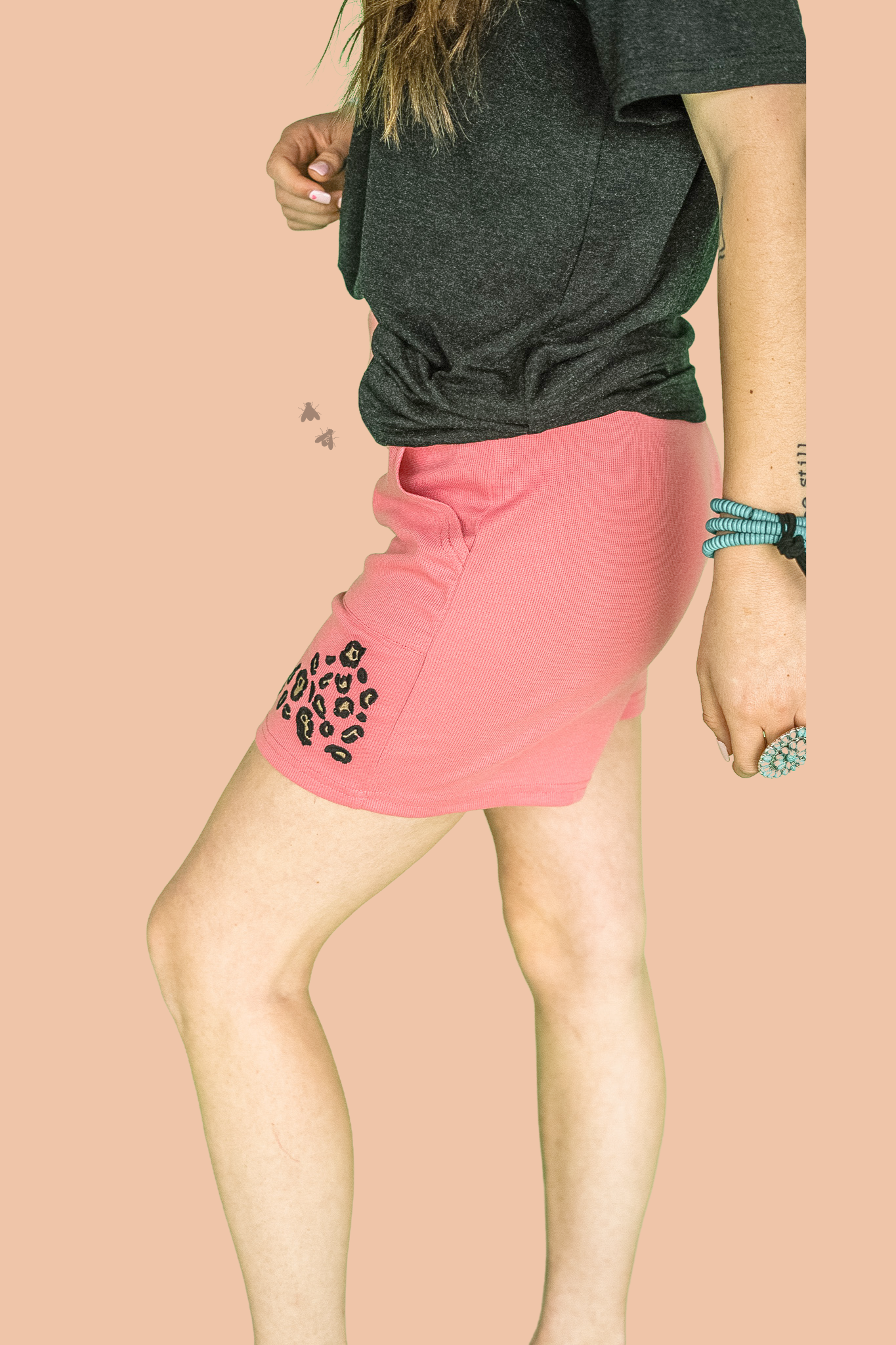 2 Fly Co. Mad Catter Blush Shorts 5 2 Fly Co. Mad Catter Blush Shorts - Image 3
