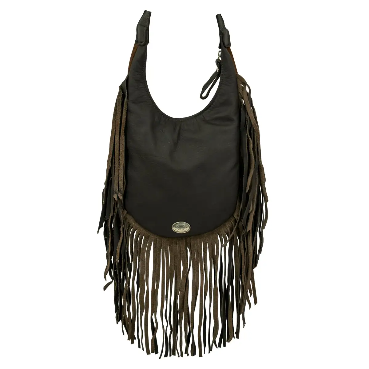 American West Fringed Cowgirl Hobo Crossbody Bag 4 American West Fringed Cowgirl Hobo Crossbody Bag - Image 2