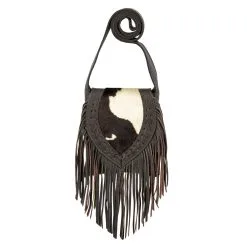 American West Fringed Cowgirl Flap Bag Crossbody 3