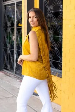 L&B Apparel The Deuce Fringe Vest