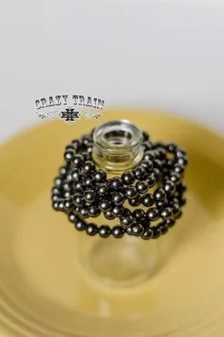 Crazy Train Clothing Stretch Bracelets -Clothing Women's Clothing/Brgs sales store Antique Silver bracelet