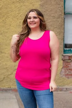 L&B Apparel Cowgirl Basic Colors Tank 30 L&B Apparel Cowgirl Basic Colors Tank -Clothing Women's Clothing/Brgs sales store BASIC 18 FUCH X 2