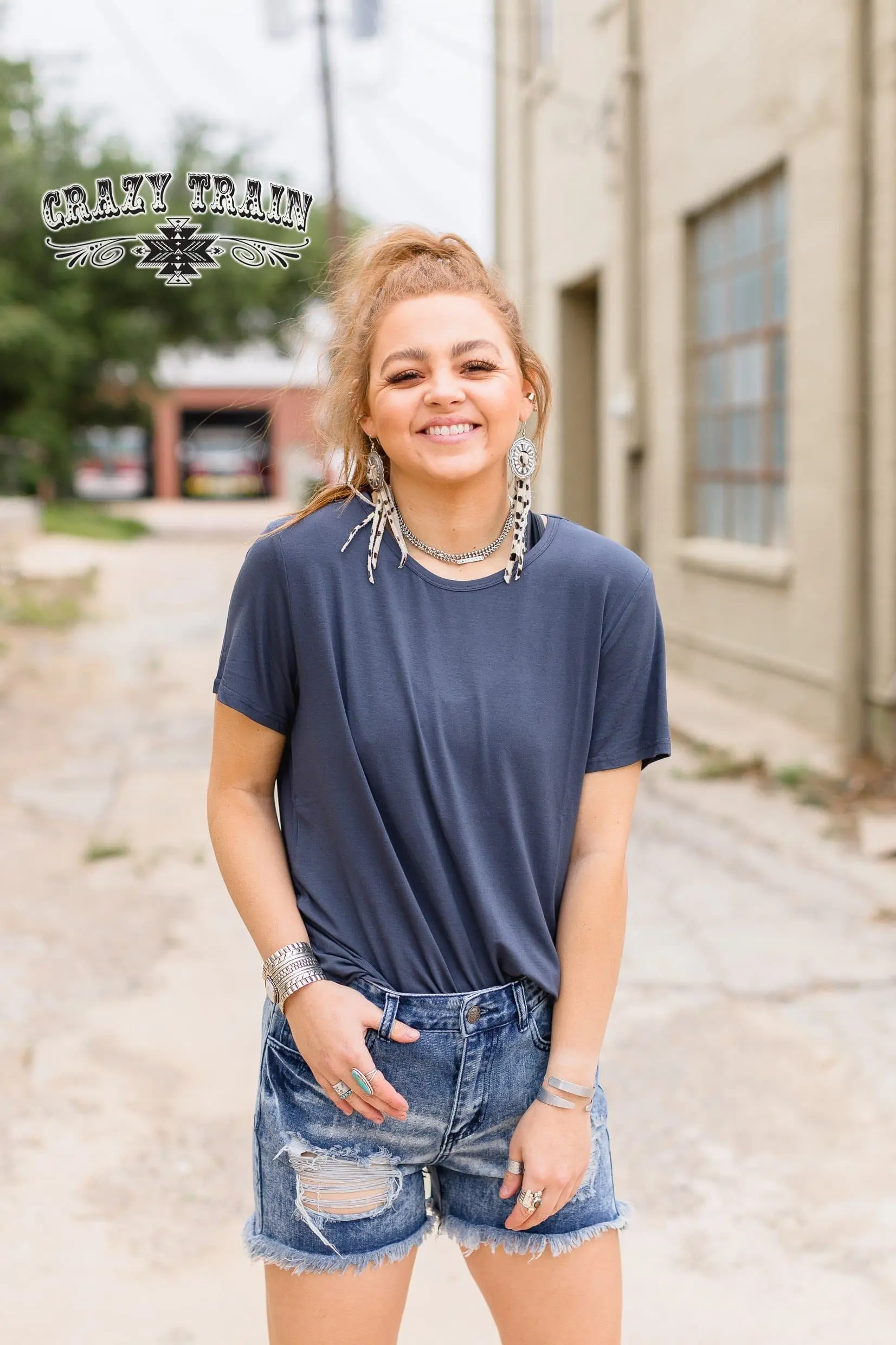 Crazy Train Clothing Denim Dan Shorts 4 Crazy Train Clothing Denim Dan Shorts - Image 2