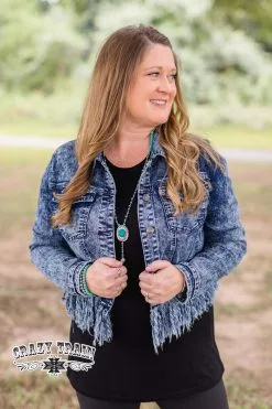 Crazy Train Clothing Denim Darlin Jacket -Clothing Women's Clothing/Brgs sales store DenimDarlinJacketS2