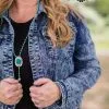 Crazy Train Clothing Denim Darlin Jacket