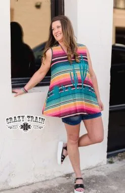 Crazy Train Clothing Desert Breeze Tank 10 Crazy Train Clothing Desert Breeze Tank -Clothing Women's Clothing/Brgs sales store DesertBreezeTank1