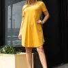 L&B Apparel Scoop Neck Flutter Dress 1 L&B Apparel Scoop Neck Flutter Dress -Clothing Women's Clothing/Brgs sales store ES13 MUST 2