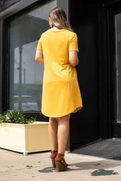 L&B Apparel Scoop Neck Flutter Dress -Clothing Women's Clothing/Brgs sales store ES13 MUST 4