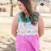 Crazy Train Clothing Floral Fancy Tank 2 Crazy Train Clothing Floral Fancy Tank -Clothing Women's Clothing/Brgs sales store FloralFrenzyTank1