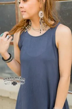 Crazy Train Clothing Go With The Flow Navy Tank 9 Crazy Train Clothing Go With The Flow Navy Tank -Clothing Women's Clothing/Brgs sales store GoWithTheFlowNavy3