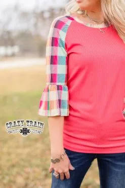 Crazy Train Clothing Hen House Top 8 Crazy Train Clothing Hen House Top -Clothing Women's Clothing/Brgs sales store HenHouseTopCoral3