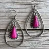 Blue Tortoise Pink Dreamer Earrings -Clothing Women's Clothing/Brgs sales store IMG 0403 1