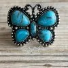 Blue Tortoise Western Butterfly Ring -Clothing Women's Clothing/Brgs sales store IMG 0409 1