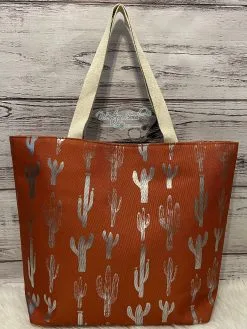 Girly Cactus Tote Bag