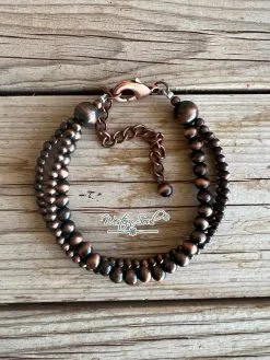 Isac Trading Navajo Style Beaded Bracelet