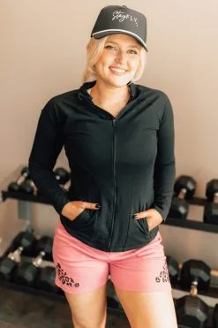 2 Fly Co. Mad Catter Blush Shorts