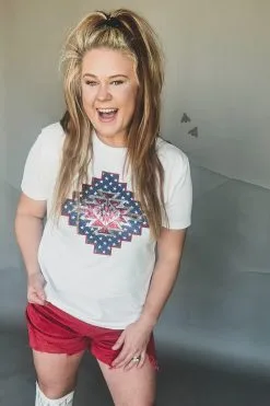 2 Fly Co. Sparkle Like It's 1776 Top -Clothing Women's Clothing/Brgs sales store IMG 37542