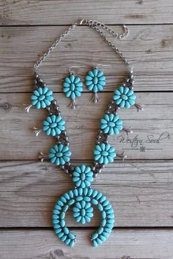 Atipi Aylen Squash Blossom Necklace