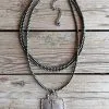 Isac Trading Cross Concho Layer Necklace -Clothing Women's Clothing/Brgs sales store IMG 6605 1