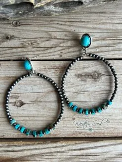 Isac Trading Rio Bonito Hoop Earrings