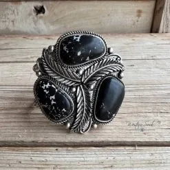 Blue Tortoise Midnight Magic Cuff Bracelet