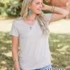 Crazy Train Apparel Forever Fave Basic Cream Top 2 Crazy Train Apparel Forever Fave Basic Cream Top -Clothing Women's Clothing/Brgs sales store IMG 7610