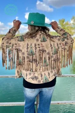 Sterling Kreek Cowboys And Indians Jacket -Clothing Women's Clothing/Brgs sales store IMG 9418