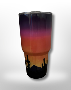 L&B Apparel Desert Cacti Tumbler