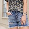 Crazy Train Clothing Jacksonville Jean Shorts 2.0 -Clothing Women's Clothing/Brgs sales store JacksonvilleJeanShorts3 1