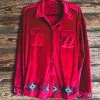 2 Fly Co. Kingman Shacket Red -Clothing Women's Clothing/Brgs sales store KINGMARNRED1