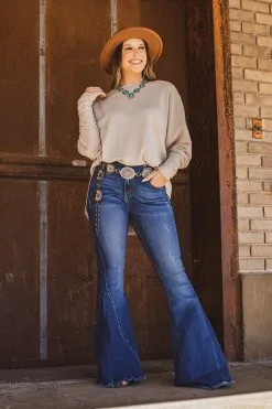 L&B Apparel Jen's Bell Bottom Jeans