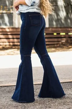 L&B Apparel Kalyn High Rise Bell Bottoms