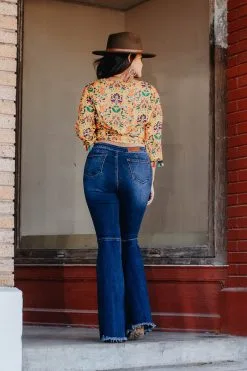 L&B Apparel Sanded Extreme Flare Jeans -Clothing Women's Clothing/Brgs sales store L18074 DW 6 3605bf9e 4173 4485 8aa4 7532bfaa36eb