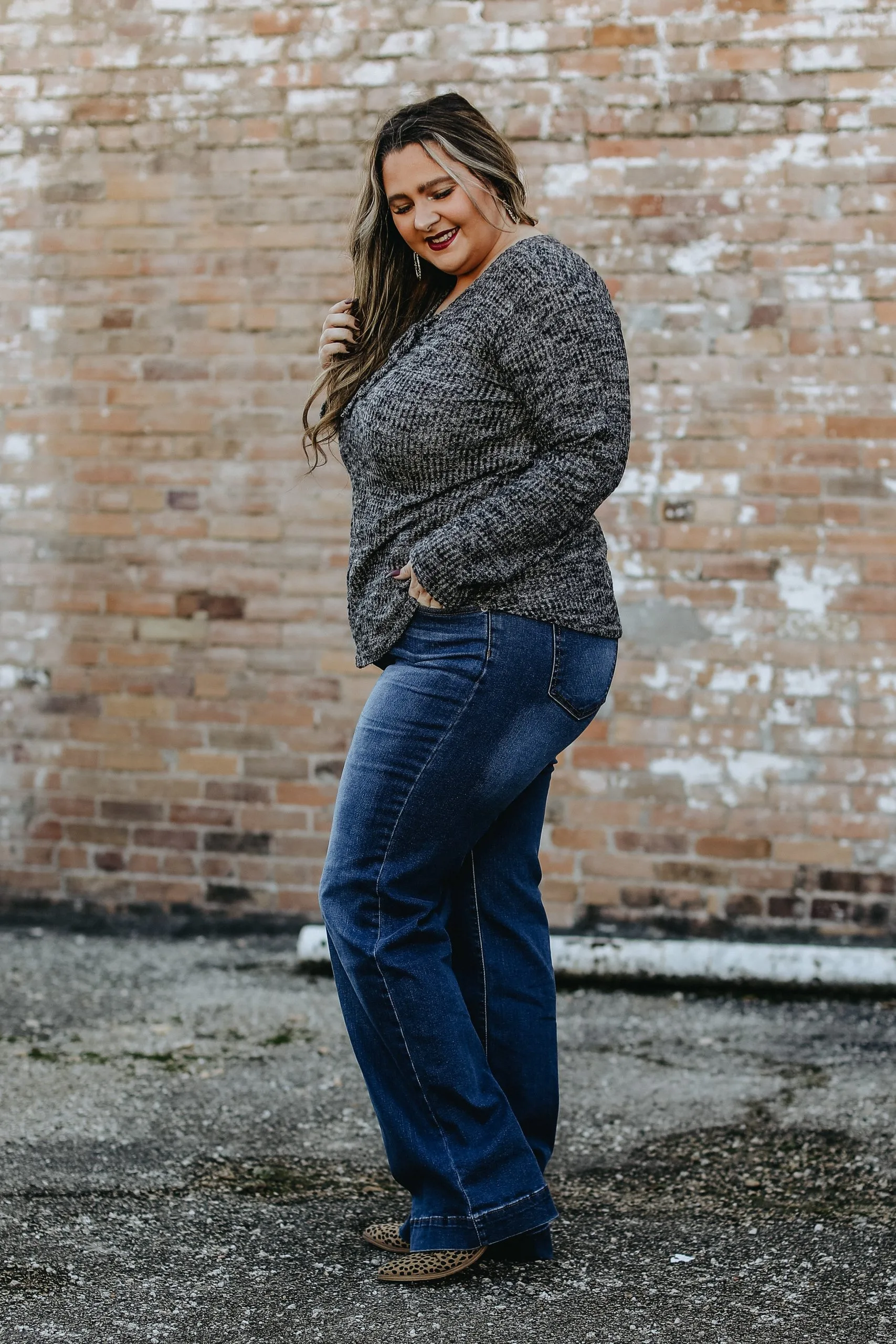 L&B Apparel Plus Size Trouser Bootcut Jeans 6 L&B Apparel Plus Size Trouser Bootcut Jeans - Image 4