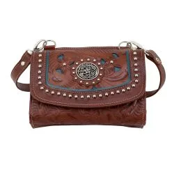 American West Lady Lace Crossbody Wallet -Clothing Women's Clothing/Brgs sales store LCBT98285