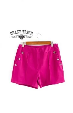 Crazy Train Clothing Perfect Pair Shorts Raspberry -Clothing Women's Clothing/Brgs sales store PerfectPairShortsRaspberry6