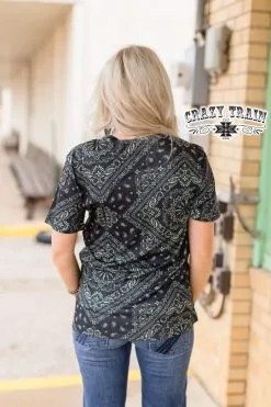 Crazy Train Clothing Rodeo Road Trippin Tee -Clothing Women's Clothing/Brgs sales store RodeoRoadTrippinTee5 1