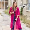 Crazy Train Apparel Crazy Train Long Duster Burgundy -Clothing Women's Clothing/Brgs sales store ShortRoundDusterBurgandy1