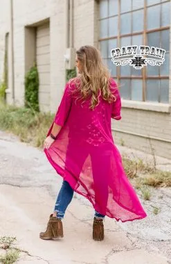 Crazy Train Apparel Crazy Train Long Duster Burgundy -Clothing Women's Clothing/Brgs sales store ShortRoundDusterBurgandy4