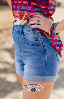 Crazy Train Clothing Side Swipe Shorts