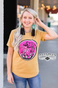 Crazy Train Clothing Crazy Train Stay Wild Tee -Clothing Women's Clothing/Brgs sales store StayWildTee2