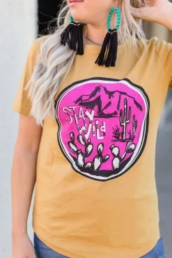 Crazy Train Clothing Crazy Train Stay Wild Tee